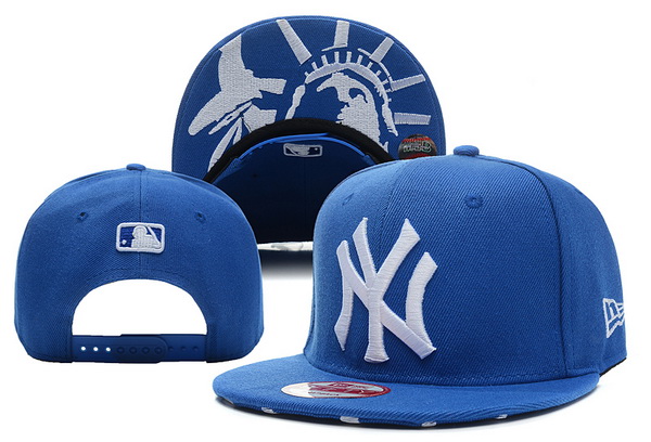 MLB New York Yankees NE Snapback Hat #117